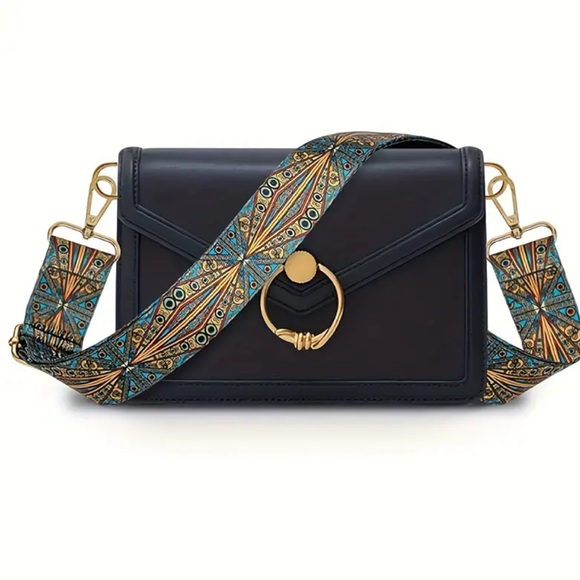 Bohemian Geometric Bag Strap. NWT - Picture 1 of 6